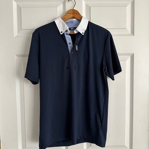Anna Scarpati men’s equestrian shirt size 48 NWOT